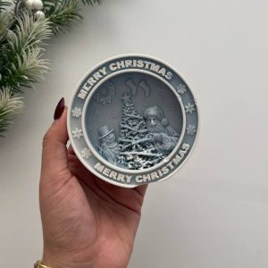 قالب سکه کریسمسی طرح بابانوئل